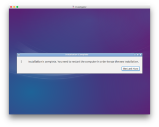 Lubuntu Installation Restart
